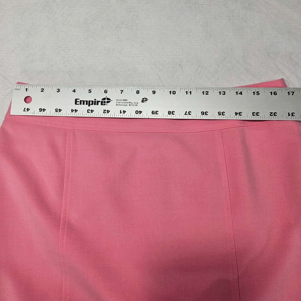 Ann Taylor LOFT Pink Pencil Skirt Size 10 Lined Knee‎ Length Business Casual - Picture 7 of 9